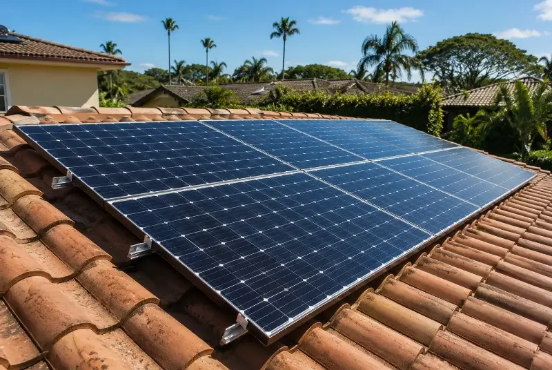 Installation de panneaux solaires à Lampertsloch